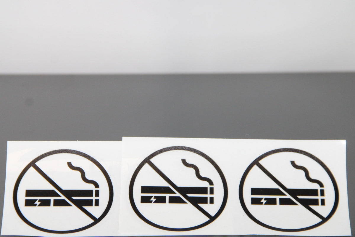 No-Smoking Sticker x2