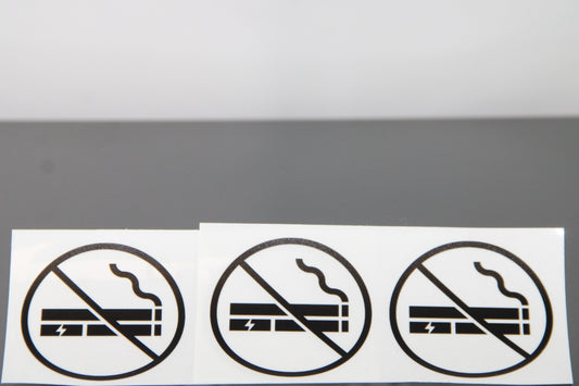 No-Smoking Sticker x2