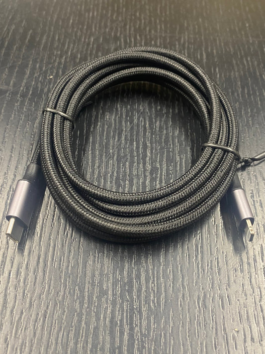 Black Charger - USB-C to Apple (x1)